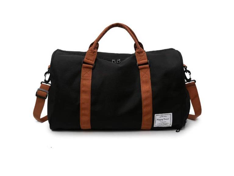 Bolso De Viaje Deporte Gimnasia 35L Negro