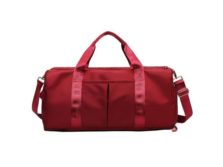 Bolso Duffel Viaje Deportivo Gimnasio Fitness 35L Rojo