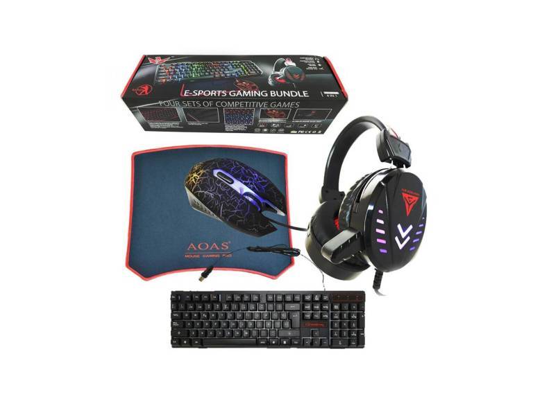 Kit Gamer E-Sport Pro 4 En 1