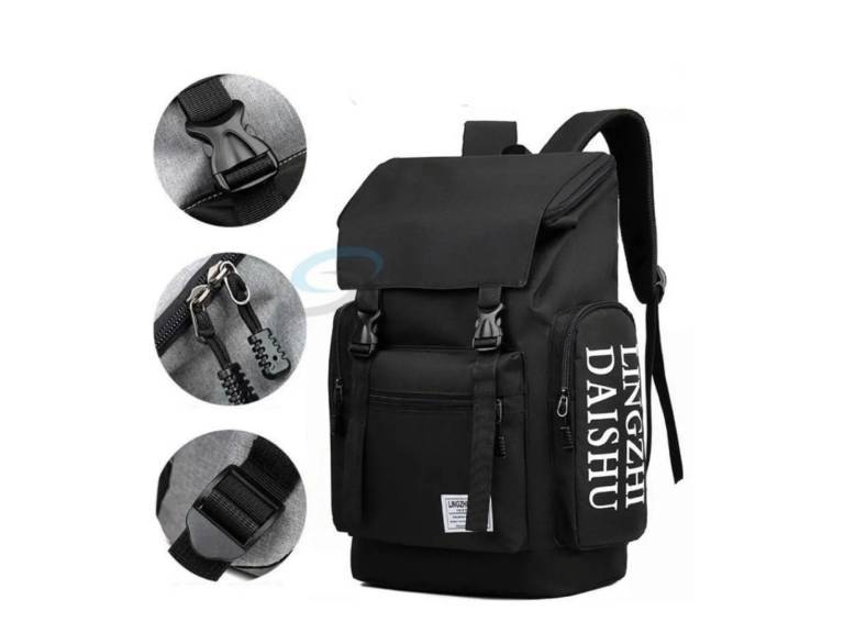 Mochila Maleta Seguridad Antirrobo Negro Importclick