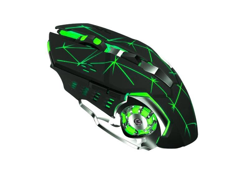 Mouse Gamer Profesional Inalámbrico Iluminación Importclick