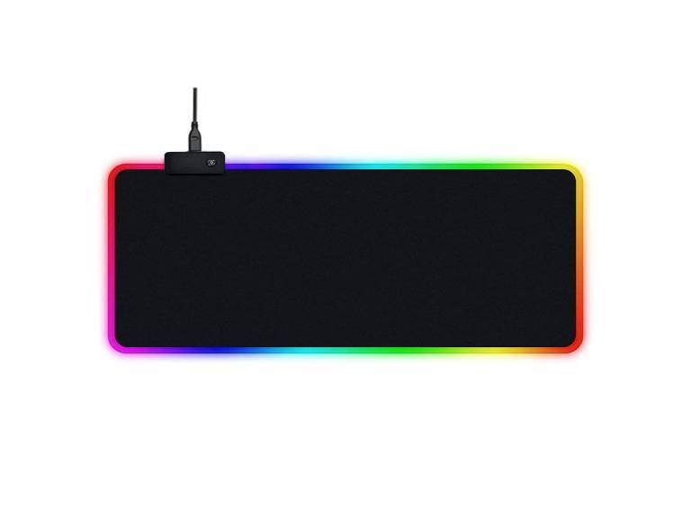 Mouse Pad Gamer Notebook Luz RGB 80 x 30 CM
