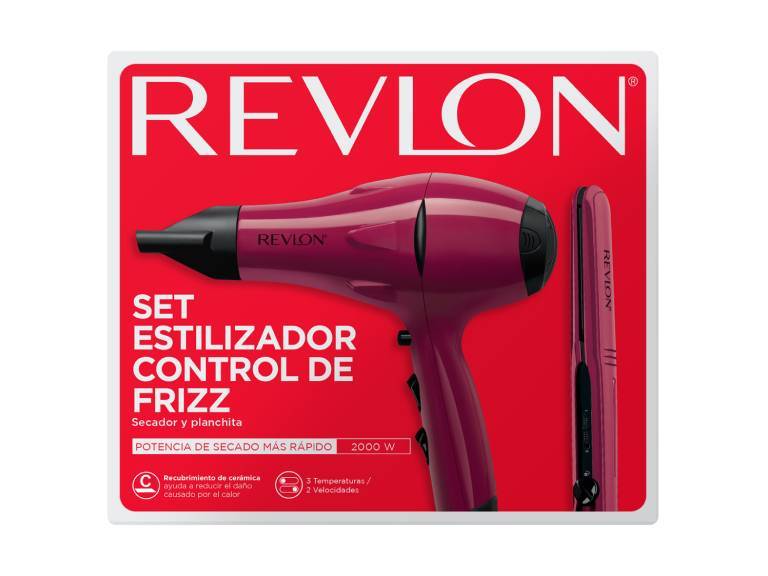 Set Estilizador Control de Frizz Revlon