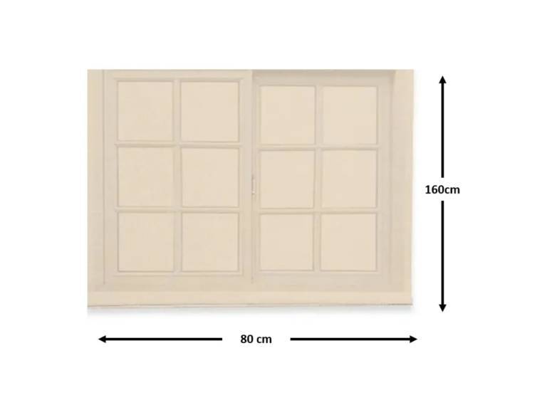 Cortina Roller Rustica Deluxe 80x160 cm Importclick