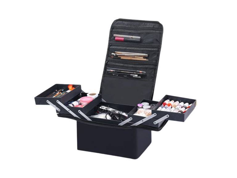 Maleta Maquillaje Manicure Tela Portátil Importclick