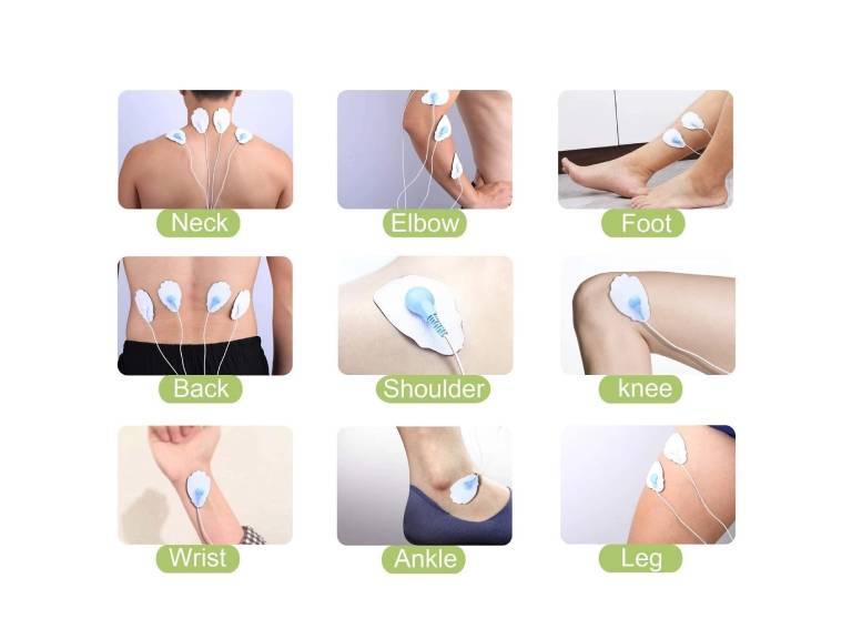 Estimulador Muscular Masajeador Tens Ems 24 Modos Importclick