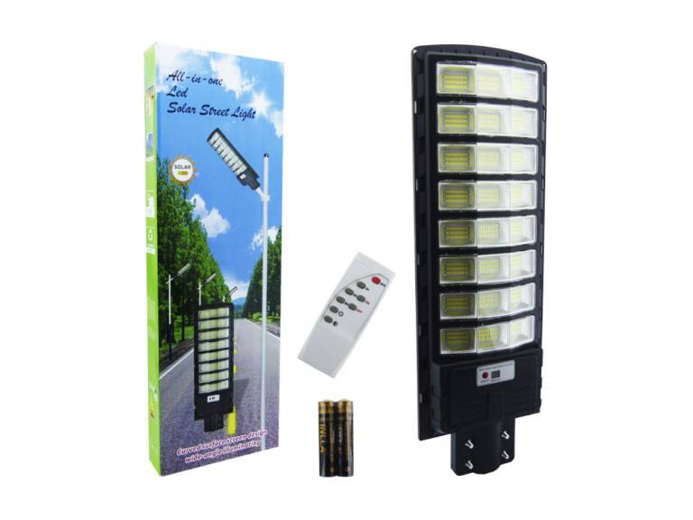 Foco Poste Solar 400 Watt 24 Placas 792 LED