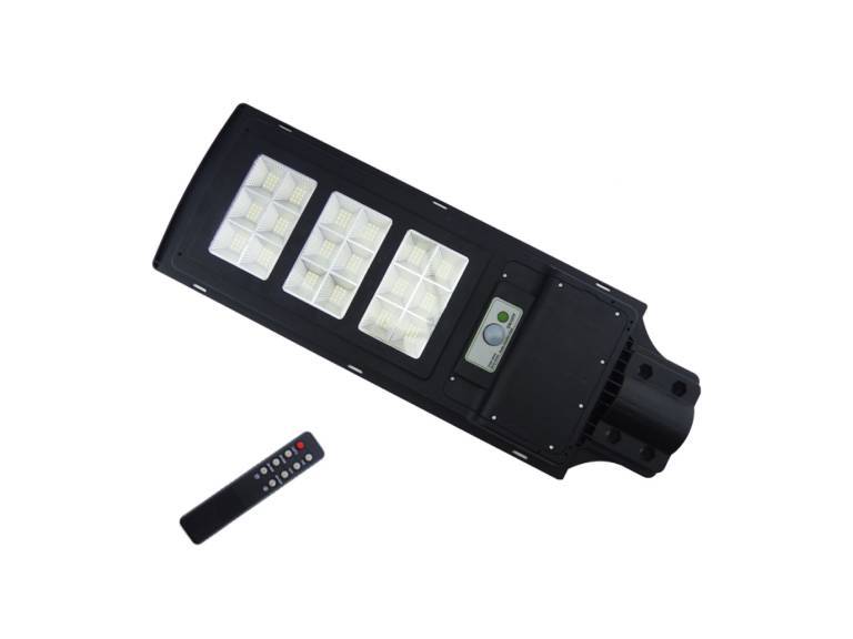 Foco Poste Solar 450 Watt 18 Placas 216 LED Importclick