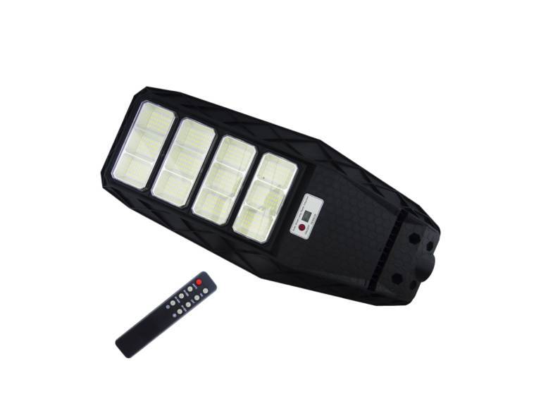 Foco Poste Solar 800 Watt 12 Placas 480 LED con Control Importclick