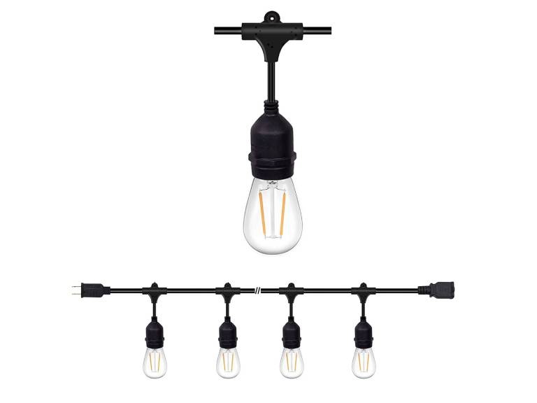 Guirnalda Porta Ampolletas E27 Exterior 10 Metros Importclick