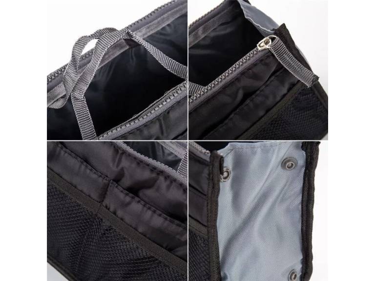 Organizador de Carteras Bolsos Viaje Multiuso 28x16.5 cm Importclick
