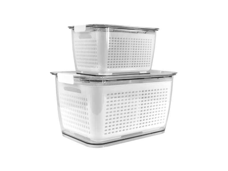 Pack Caja Organizadora Refrigerador M + L Simplit