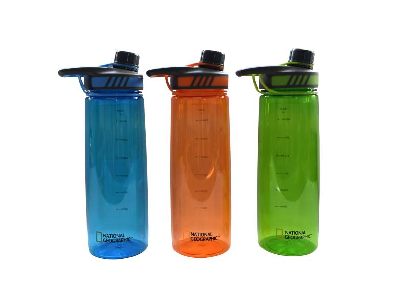 Botella Plastica National Geographic 750Ml Varios Colores