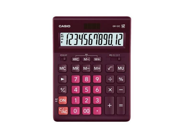 Calculadora Escritorio Casio Gr-12C-Wr