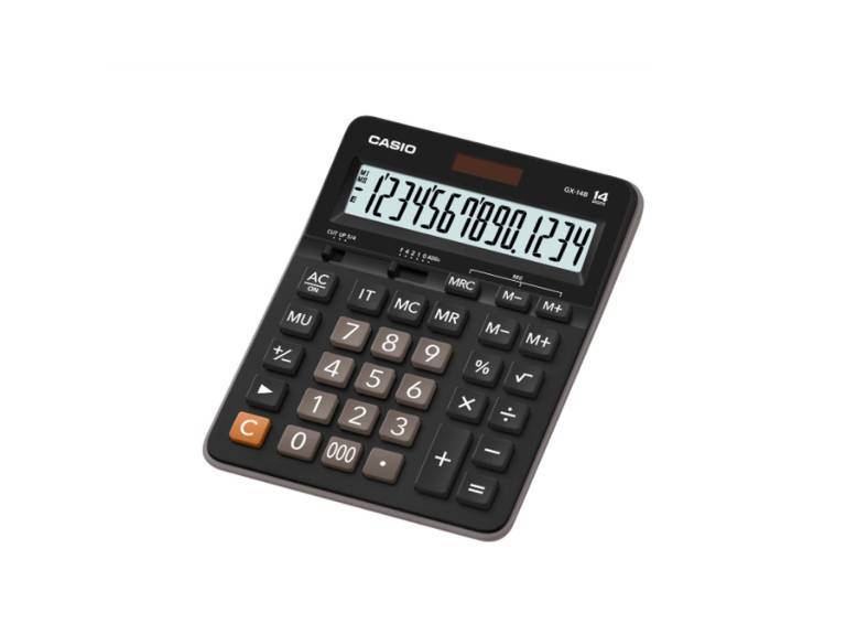 Calculadora Escritorio Casio Gx-14  Bk