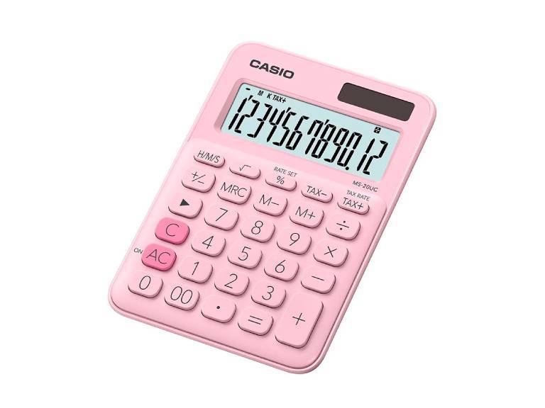 Calculadora Escritorio Casio Ms-20Uc-Pk