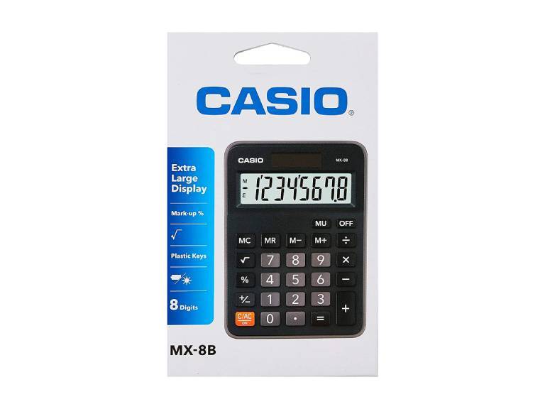 Calculadora Mini Escritorio Casio MX-8B