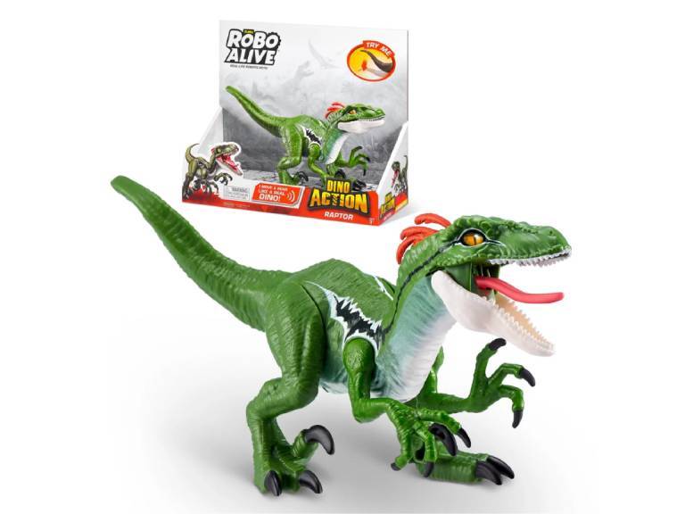 Dinosaurio Raptor Robo Alive