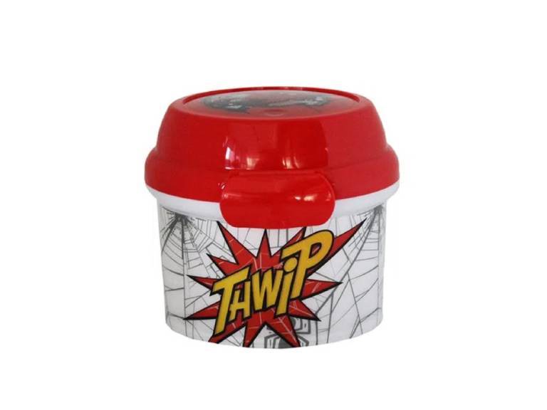 Porta Snack Redondo Spiderman 280ml