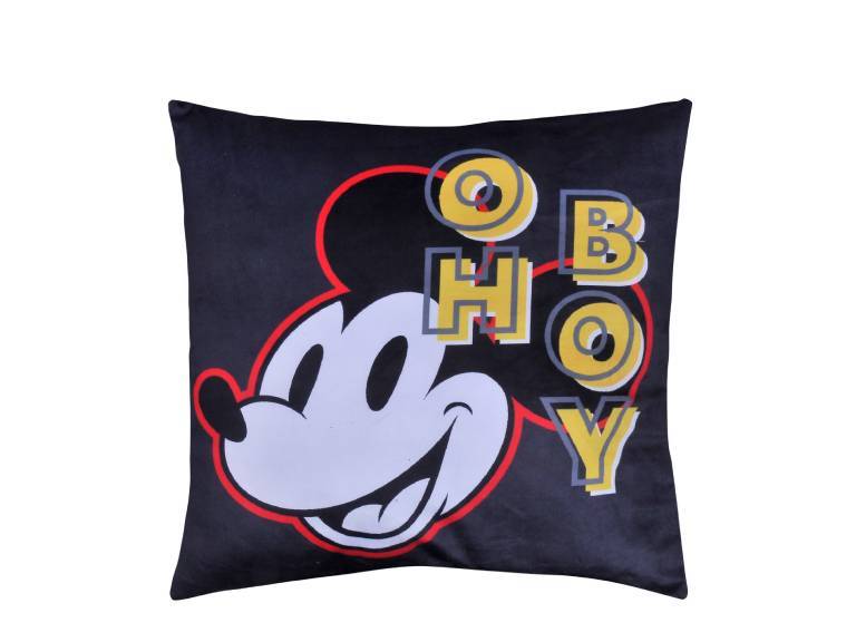 Cojín 40X40 Velour Est. Disney-Mickey Oh