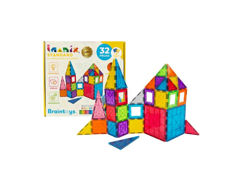 Juego 32 Piezas Magnéticas