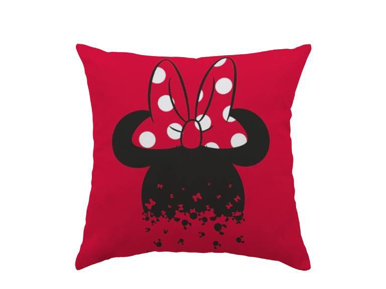 Cojín 40X40 Velour Est. Disney-Minnie
