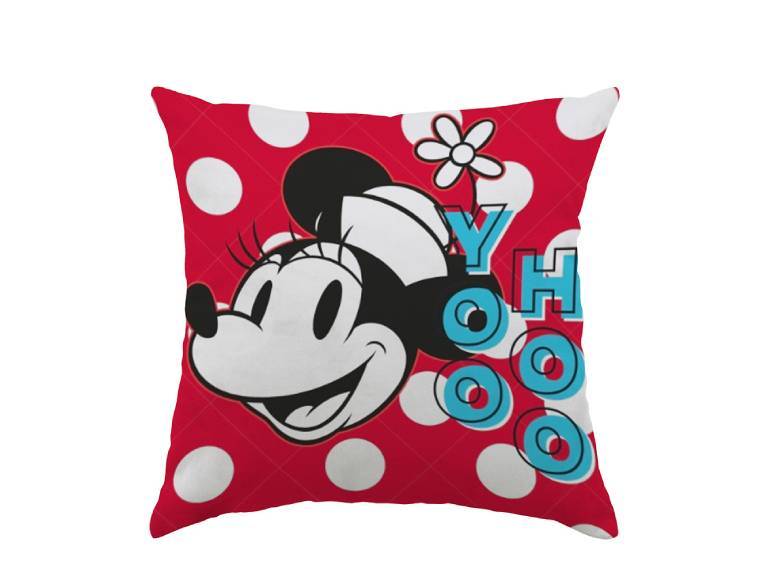 Cojín 40X40 Velour Est. Disney-Minnie