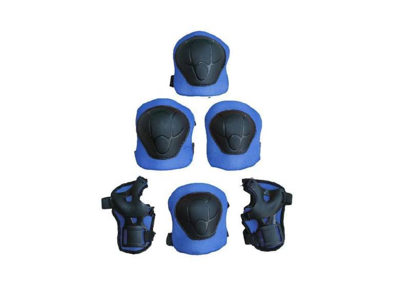 Casco Bicicleta Rodilleras Infantil Niños Anticaída Importclick