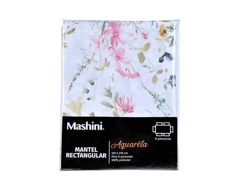 Mantel Acuarela 150x210 cms Flower