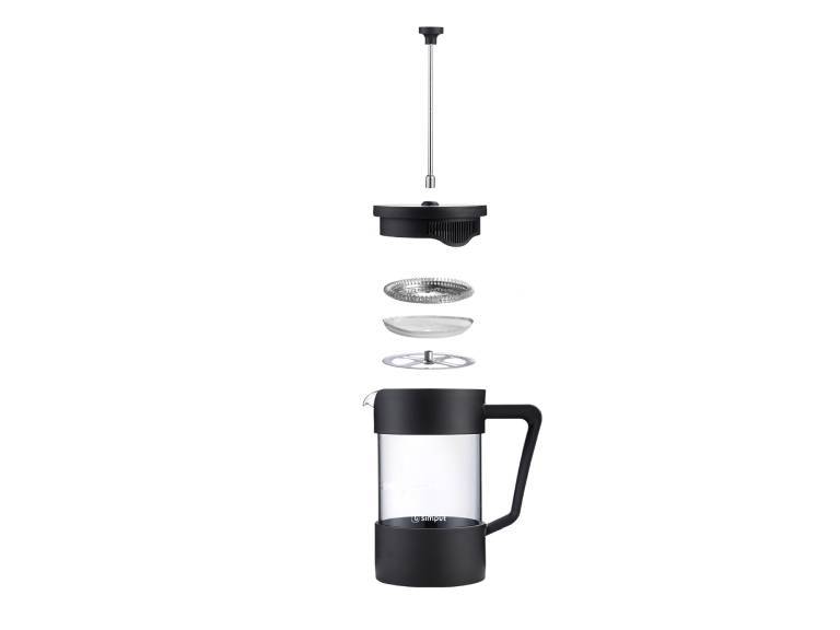 Cafetera Prensa Francesa Negra 600 ml Simplit