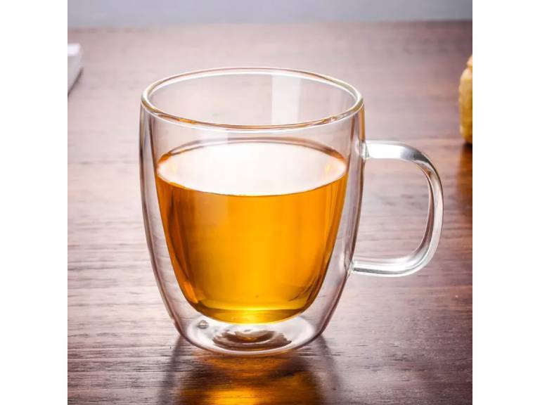 Taza de Vidrio Doble Pared 350 ml Simplit