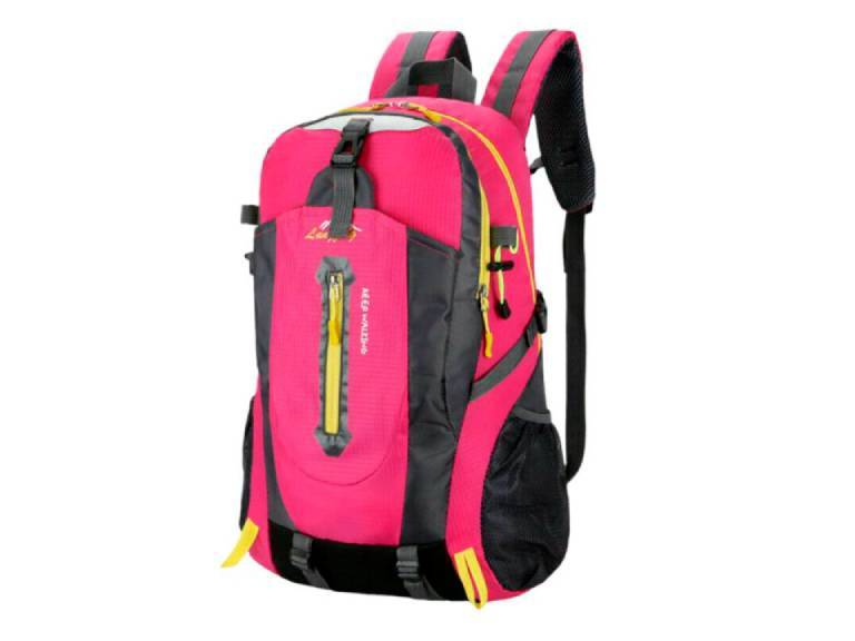 Mochila trekking 40 litros rosado