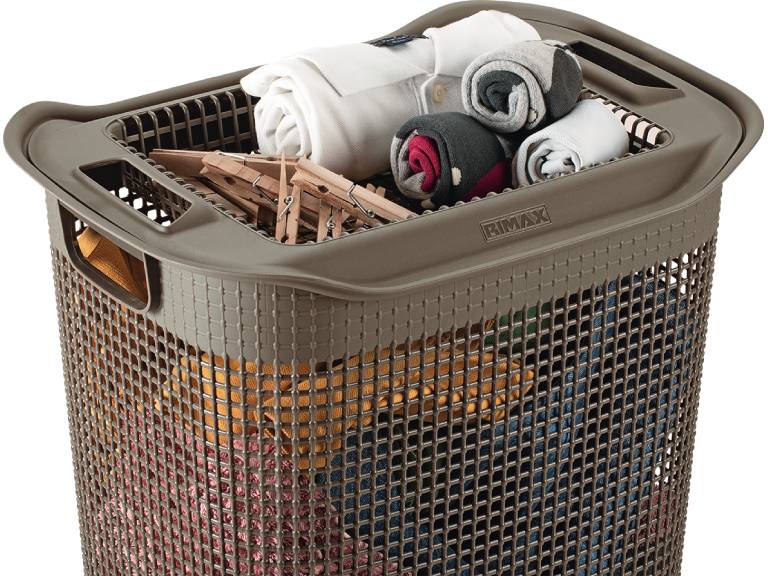 Cesta Ropa Linum Mocca 35.5x46.2x60.5 Cms Rimax