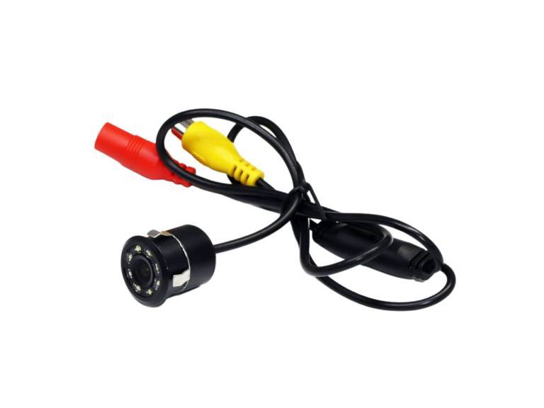 Cámara Auto Retrovisor HD 8 LED Infrarro Importclick