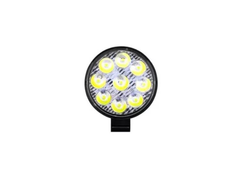 Set 2 Focos Neblinero Redondo Led 27w 12 Importclick