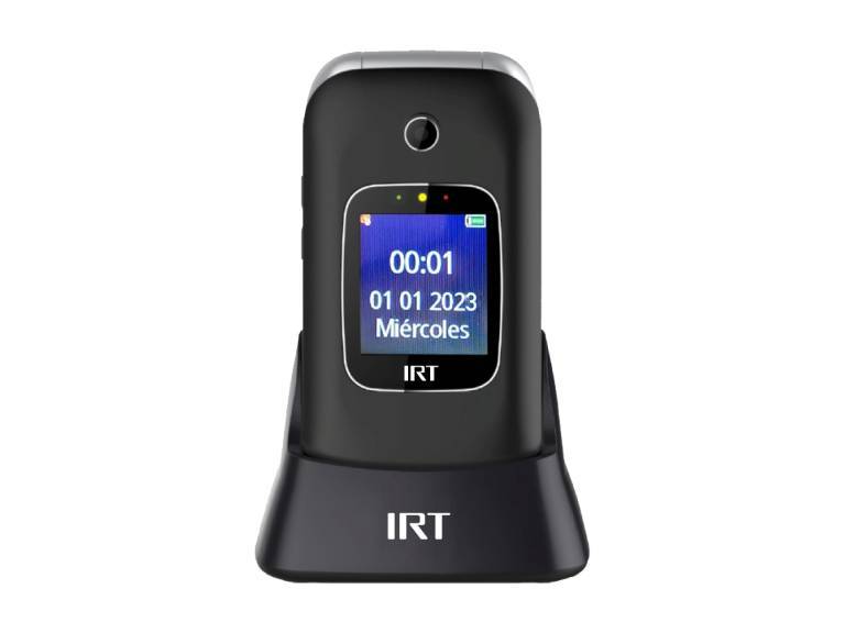 Senior Phone 4G Clamshell Negro Irt