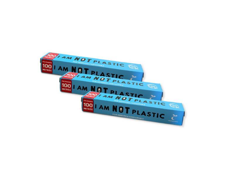 Pack Film Adherente Compostable 300 mts