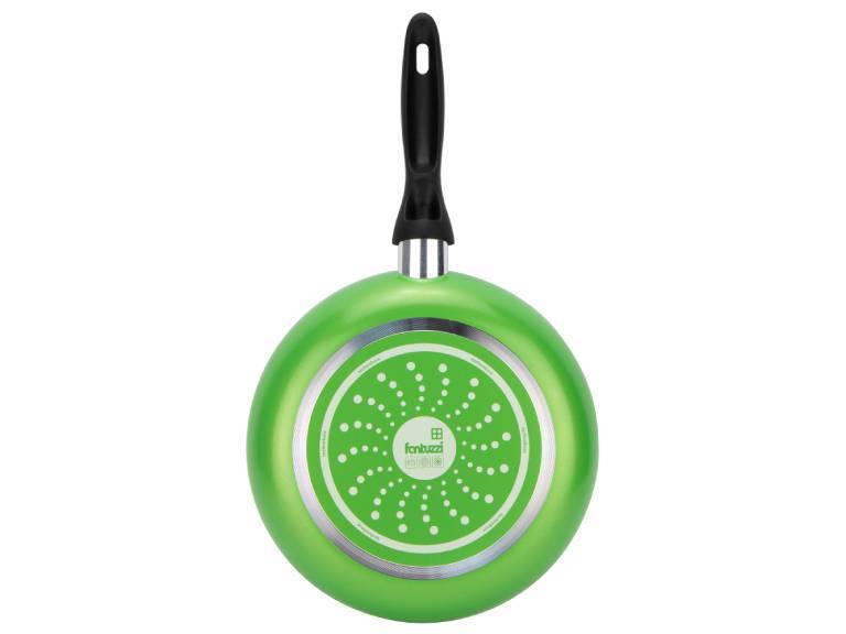 Batería de cocina de aluminio 6 Piezas Verde Gourmet