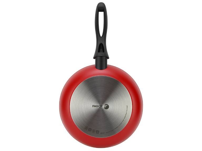 Sartén antiadherente 28 cm rojo Maxima