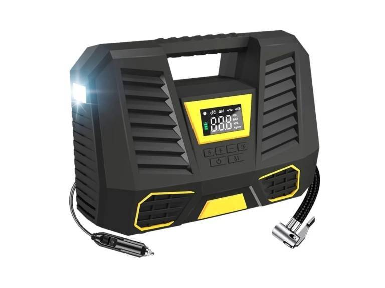 Compresor de Aire para auto digital Importclick