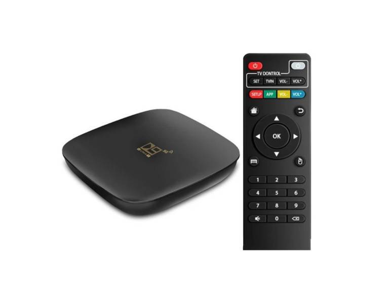 Smart TV Box Android 4K 8 GB Control Remoto