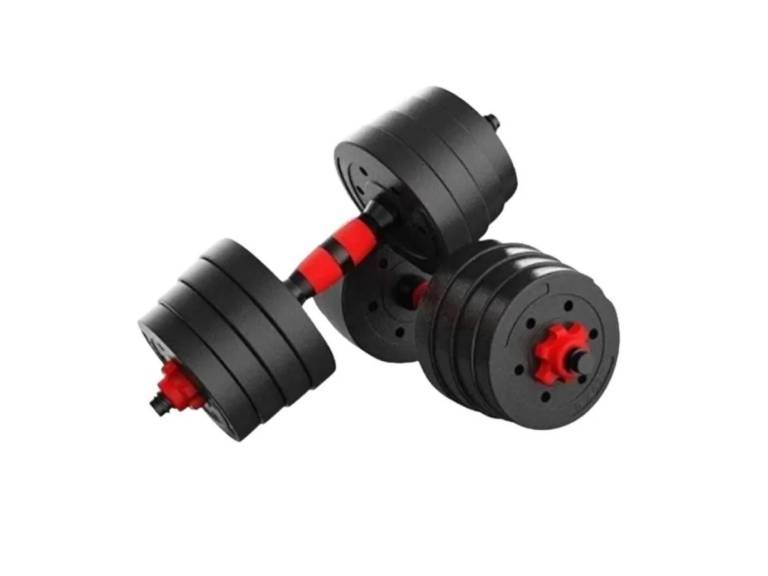 Set Mancuernas pesas 20 kg Fitness ajustables Importclick