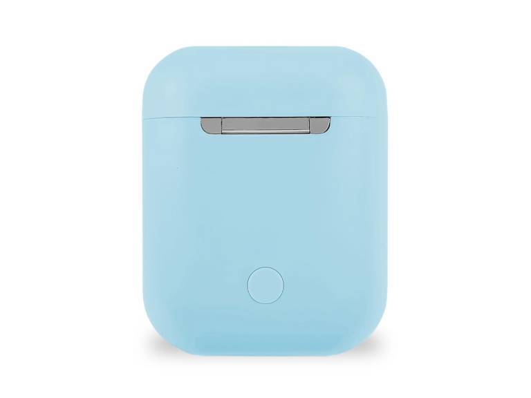 Audífonos inalámbricos bluetooth táctil I12 Tws Celeste Importclick
