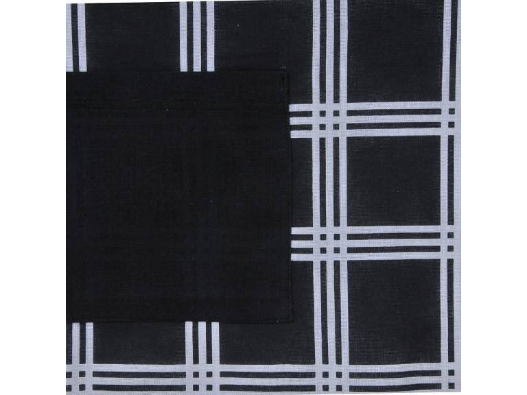 Delantal Negro 75x85 cms