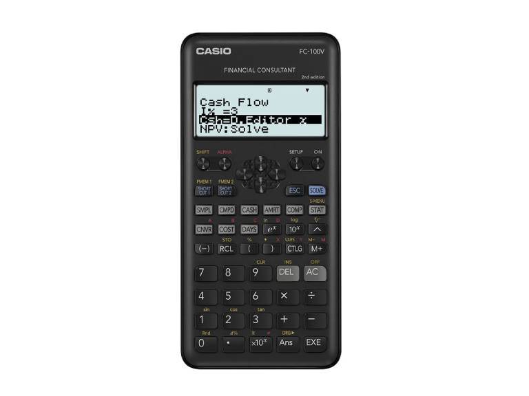 Calculadora Finaciera FC 100V-2