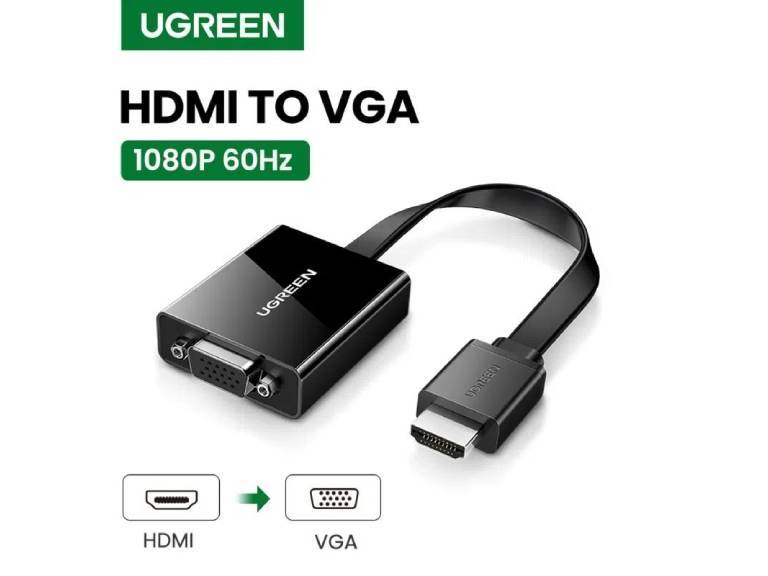 Convertidor Hdmi/Vga 1080P/60Hz M/H