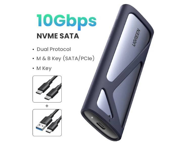 Cofre 3.0 Disco Duro M.2 Nvme (10Gps)