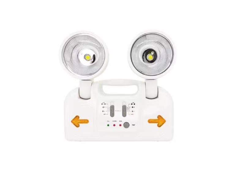 Lámpara de Emergencia de dos Faros Luz