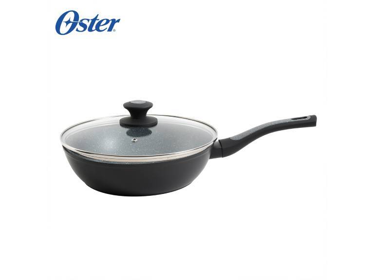 Sarten Wok Aluminio con Tapa Bastone 26