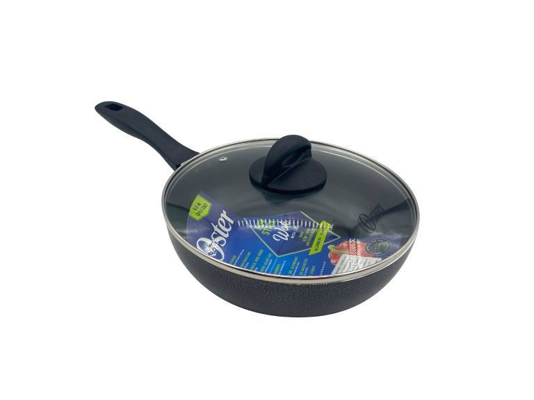 Sartén Wok Aluminio con Tapa Clairborne